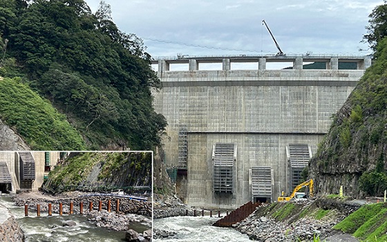 流水型ダム設置事例