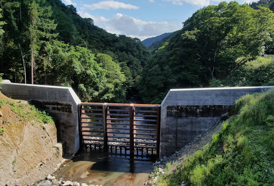 透過型砂防えん堤