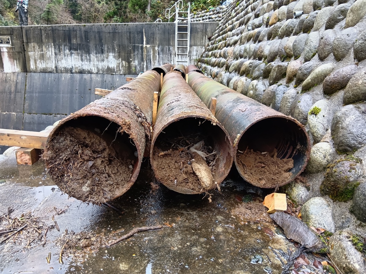 HBBO+型取外した横ビーム