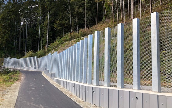 斜面防災対策構造物