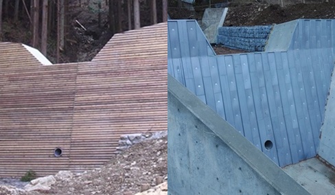 KYOSEI残存型枠工法　上下流面ハイブリッド使用のご提案