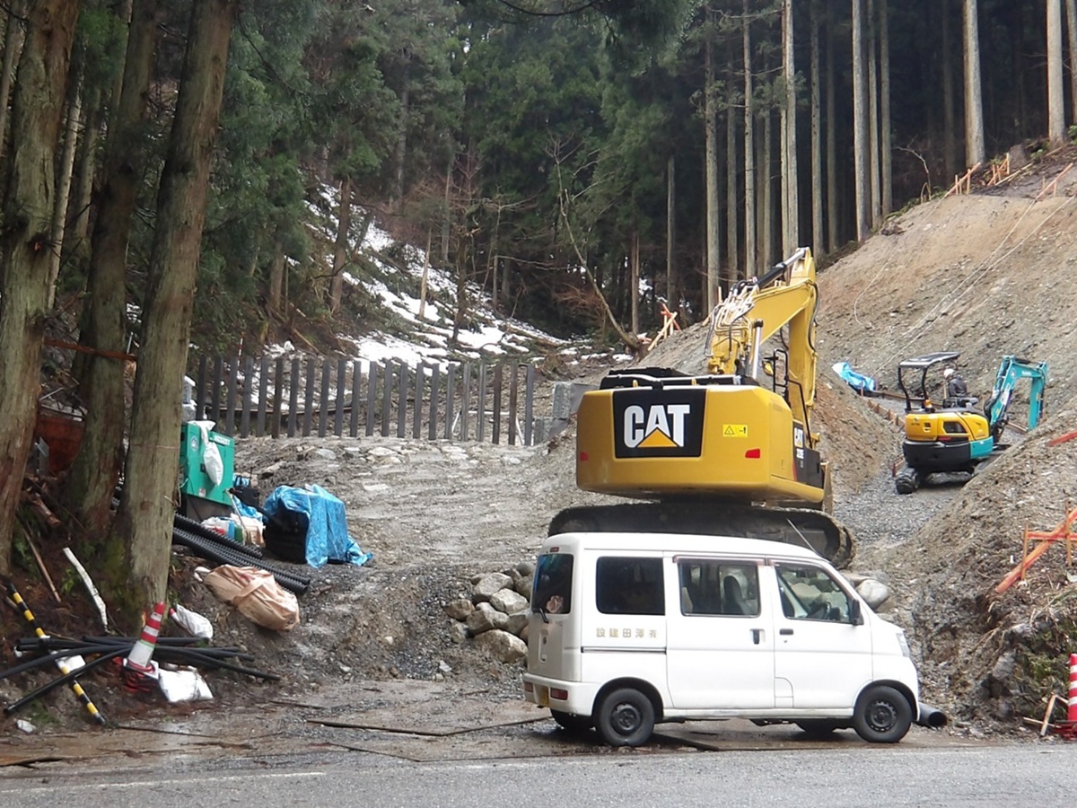 VCC道路防災対策工　施工後